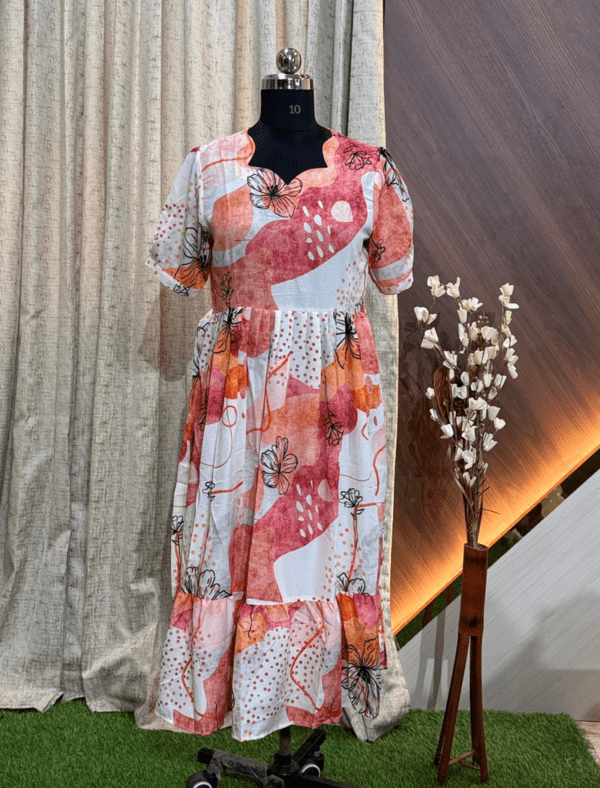 3233 - Fit and Flare Frock