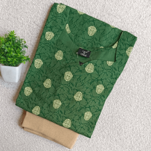 3455 - Kurti with Jeggings Combo