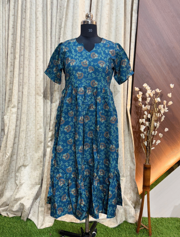 3513 - Fit and Flare Feeding Frock