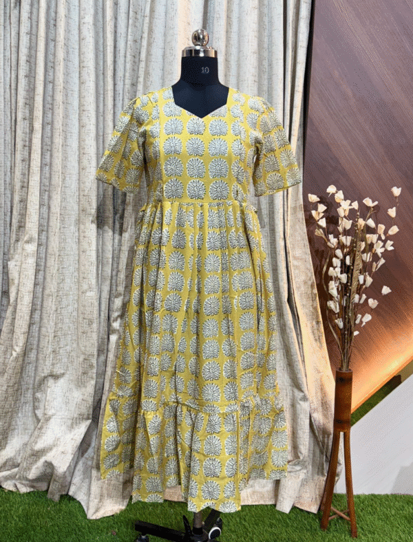 3496 - Fit and Flare Feeding Frock