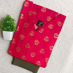 3461 - Kurti with Jeggings Combo