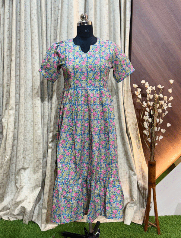 3501 - Fit and Flare Feeding Frock