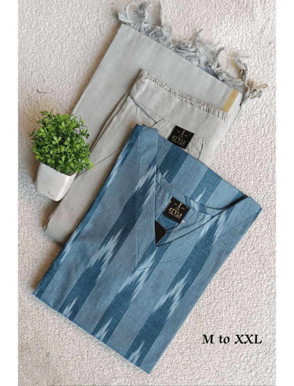 3210 - Cotton Kurti Set 3PC