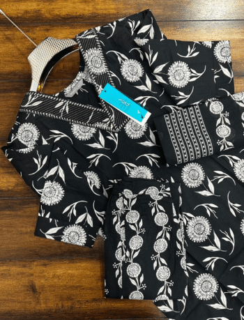 3528 - Cotton Kurti with Pant and Dupatta