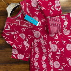 3520 - Cotton Kurti with Pant and Dupatta