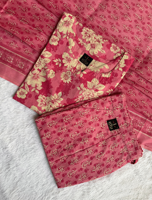3582 - Cotton Kurti Set 3PC