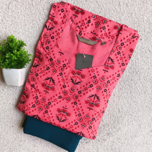 3810 - Kurti with Jeggings Combo