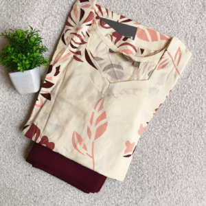 3813 - Kurti with Jeggings Combo