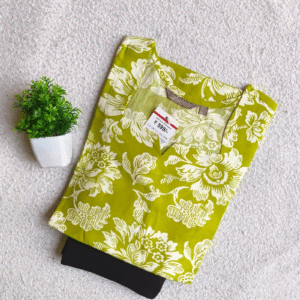 3792 - Kurti with Jeggings Combo