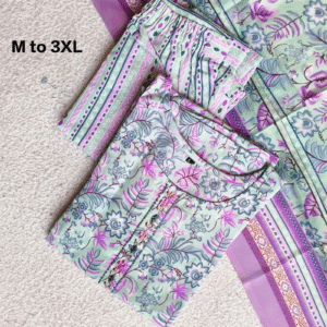 3823 - Kurti with Pant and Dupatta 3PC