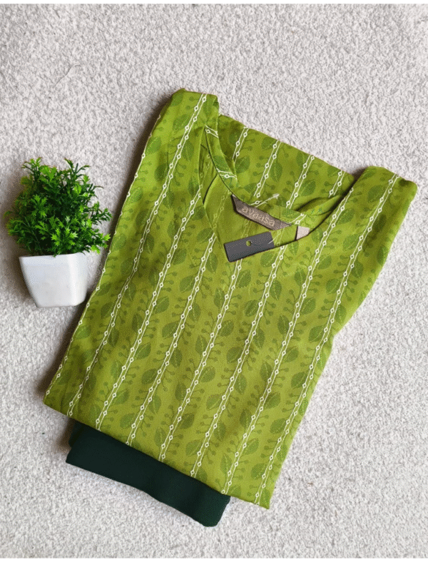 3820 - Kurti with Jeggings Combo
