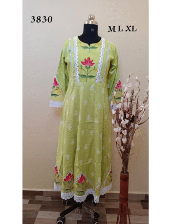 3830 - Designer wear Kurtis