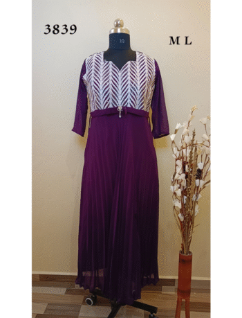 3839 - Designer wear Kurtis