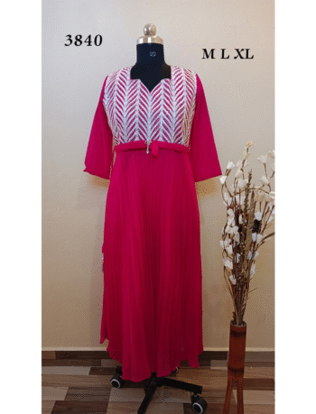3840 - Designer wear Kurtis
