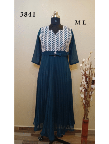 3841 - Designer wear Kurtis