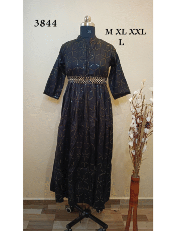 3844 - Designer wear Kurtis