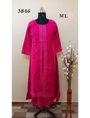 3846 - Designer wear Kurtis