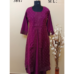 3847 - Designer wear Kurtis