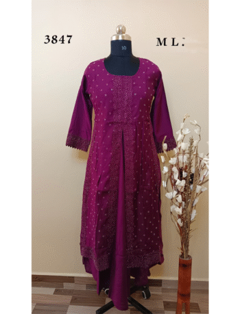 3847 - Designer wear Kurtis