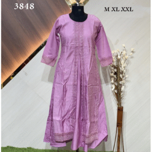 3848 - Designer wear Kurtis