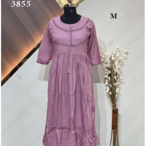 3855 - Designer wear Kurtis