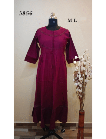 3856 - Designer wear Kurtis