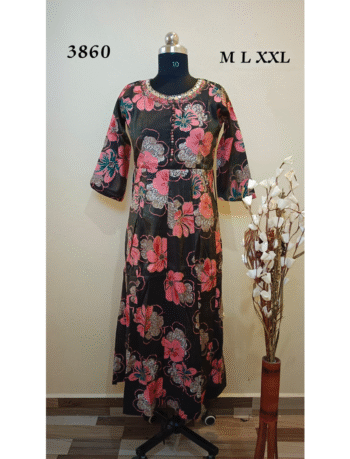 3860 - Designer wear Kurtis