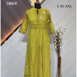 3869 - Designer wear Kurtis