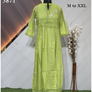 3871 - Designer wear Kurtis