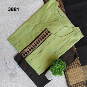 3881 - Cotton 3pc Kurta Set