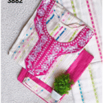 3882 - Cotton 3pc Kurta Set