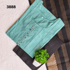 3888 - Cotton 3pc Kurta Set