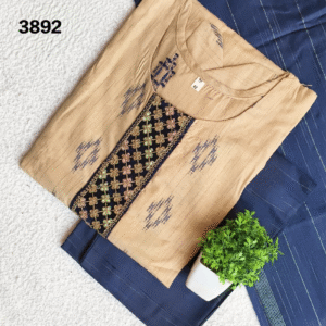 3892 - Cotton 3pc Kurta Set