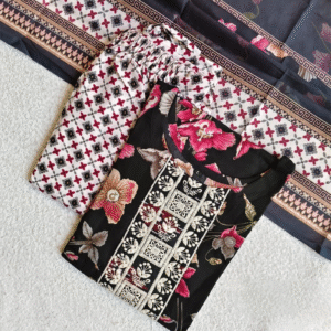 3824 - Kurti with Pant and Dupatta 3PC