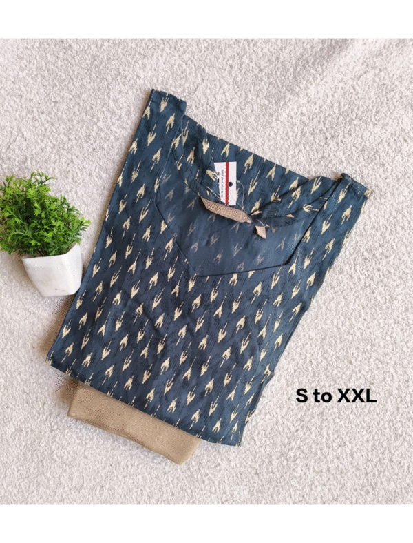3981 - Kurti with Jeggings Combo