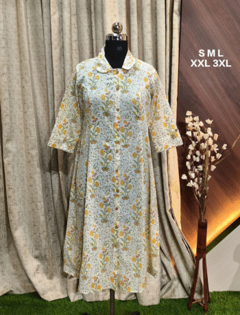 4307 - Cotton Aline Kurtis