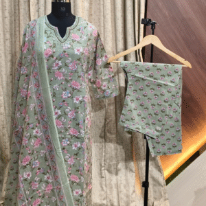 4312 - Kurti with Pant and Dupatta 3PC (Copy)