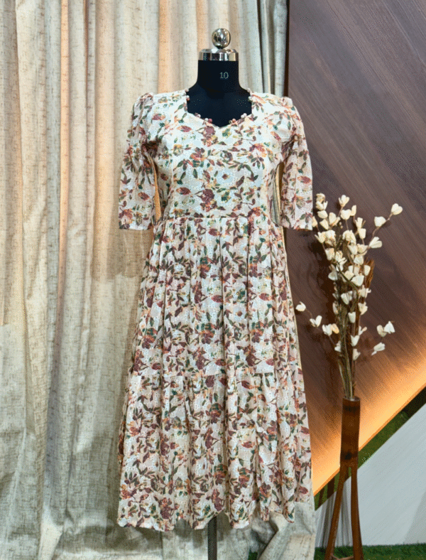 4397 - Hakoba Cotton Frock