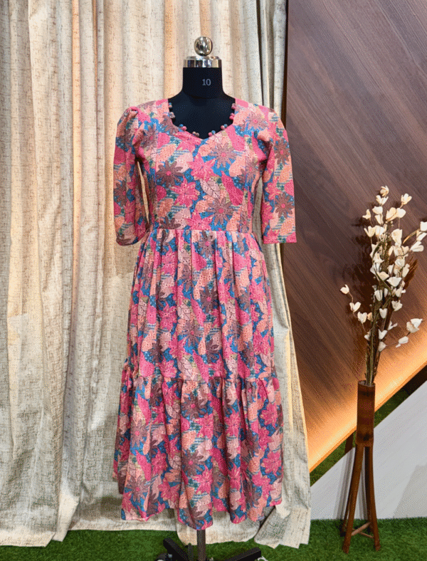 4406 - Hakoba Cotton Frock