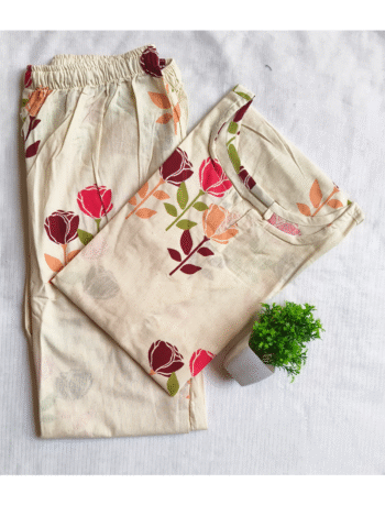 4121 - Cotton Flex Night Suit Sets