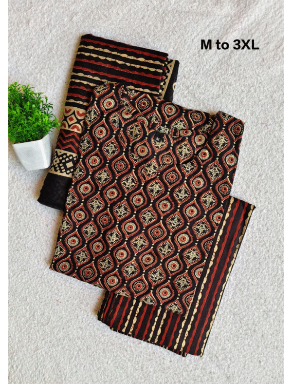 3969 - Cotton Kurti Set 3PC