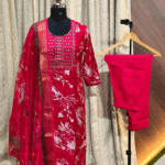 4282 - Kurti with Pant and Dupatta 3PC