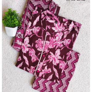 3971 - Cotton Kurti Set 3PC