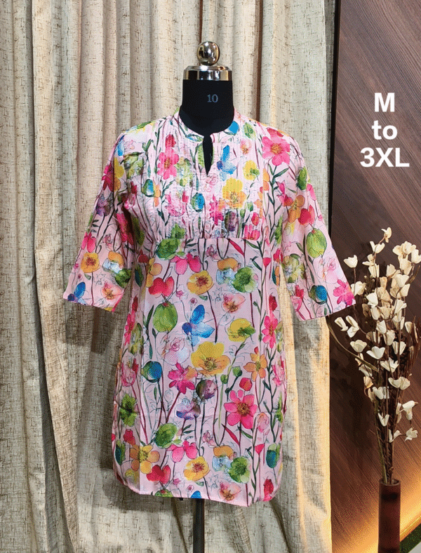 4107- Short Kurtis