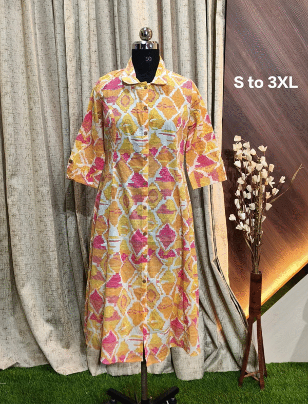 4310 - Cotton Aline Kurtis