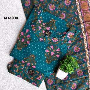 4057 - Cotton Kurti Set 3PC