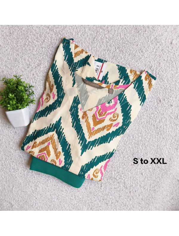 4005 - Kurti with Jeggings Combo