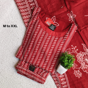 4058 - Cotton Kurti Set 3PC