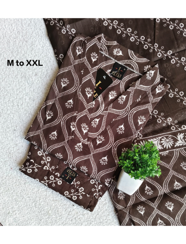 4059 - Cotton Kurti Set 3PC