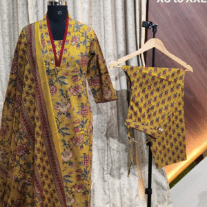 4314 - Kurti with Pant and Dupatta 3PC